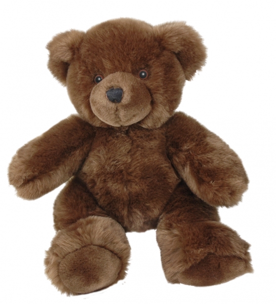 Teddy Freddy dunkelbraun 33cm